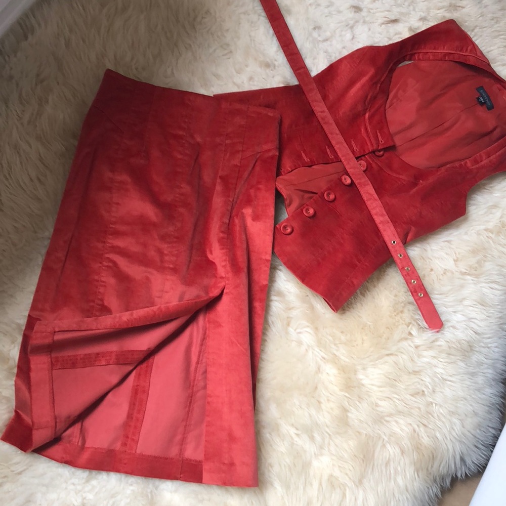 Bebe vest and skirt set